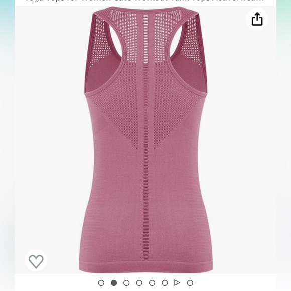 Racerback Workout Tank Top - Picture 3 of 5